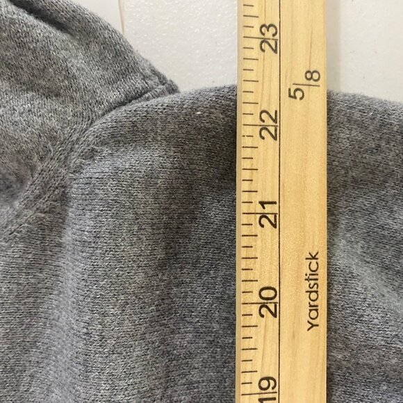 Chaps Cashmere Blend V-Neck Sweater Mens  XL Gray Long Sleeves Pullover Fall Win - Picture 7 of 8